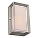 PLC Lighting 2715SL 1-Light Helmsley Collection Outdoor Fixture, Silver Finish