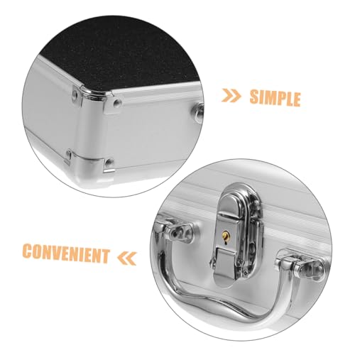 Homoyoyo Multifunctional Suitcase Rolling Tool Box Tool Organizer Sturdy Storage Case for Airplane Ship4