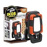 EXHEART LEDクリップライトPRO 20W クリップライト 充電式（昼光色/USB充電式 / 3.7V / 5000mAh / 1500ルーメン）ワークライト 投光器 LEDライト 作業ライト 作業灯 工事用照明 屋外照明 折りたたみ 屋外 倉庫 現場用 業務用 EXL-CL20P