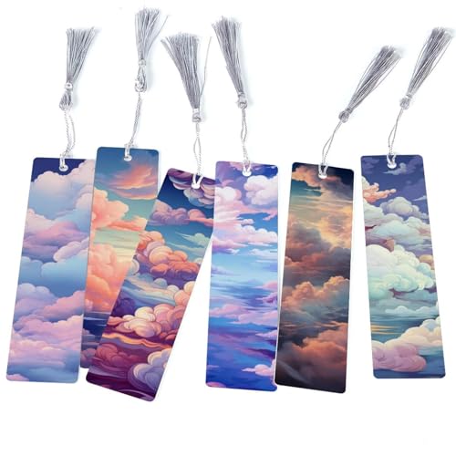 Marque-pages nuage pastel pour vos moments de lecture cocooning au salon