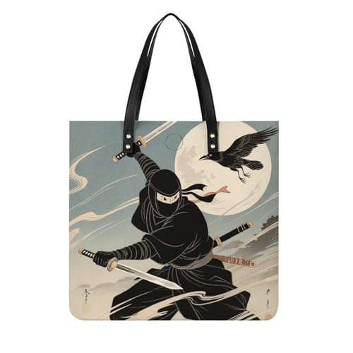 Sac fourre-tout cuir Ninja Shuriken pour ne plus manquer de place en voyage