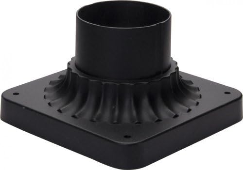 Maxim Lighting 2001BK Pier Mount, Black by Maxim Lighting
