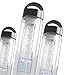 Infusion Fruit Infuser Water Bottle - BPA Free Insulated Water Bottle, Reusable Water Bottle with Fruit Infuser, Easy-to-Clean Gym Accessories for Women, Sports Water Bottle, Savvy Outdoors