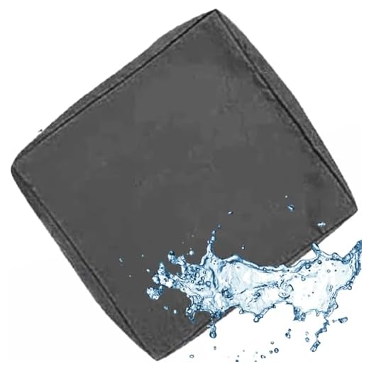 VEAI Fodere per Cuscini da Esterno, Impermeabili 60x60/50x45CM con Cerniera Copricuscini per Divani da Giardino, Mobili in Rattan/Vimini per Fodere per Cuscini da Esterno(C2,55x45x10cm)