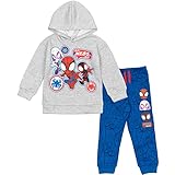 Marvel Spidey and His Amazing Friends Toddler Boys Fleece Hoodie Pants Set Gray/Blue 2T -  Bentex Group, Inc.