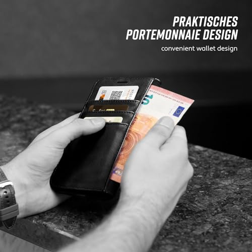Étui Samsung Galaxy S6 folio noir moex avec porte-carte et support - 3