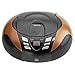 Produktbild Lenco Radio mit CD/MP3-Player SCD-37 Tragbares UKW/MW Radio mit USB (Teleskopantenne, USB), orange