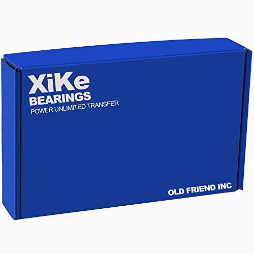 Xike 2 Set Fits For 1'' Axles Trailer Wheel Hub Bearings Kit, L44643/L44610 And 12192Tb Seal Od 1.980'', Dust Cover And Cotter Pin, Rotary Quiet High Speed And Durable. #TOP6
