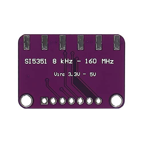 Image of 2PCS Si5351A I2C 25MHZ I2C High Frequency Signal Generator Breakout Board Signal Generator Clock 8KHz-160MHz DC 3V-5V