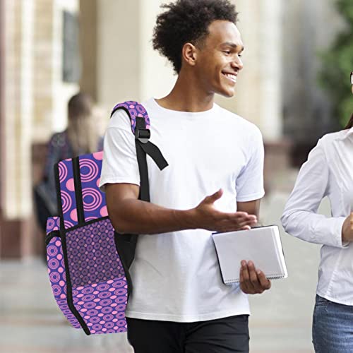 Sac à dos rétro pour garçons avec imprimé fleuri pour affirmer son style - 6