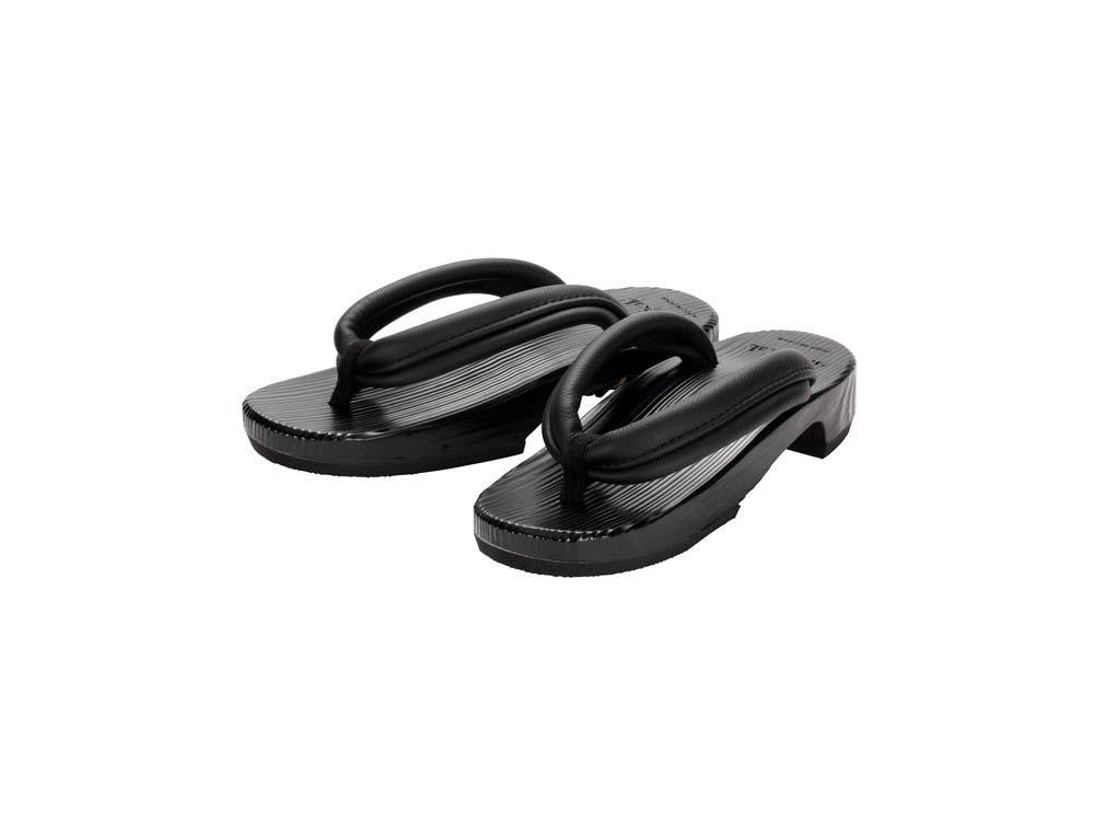 Amazon.com: Leather Hita Geta Ladies Snow Peak Geta Geta Women 