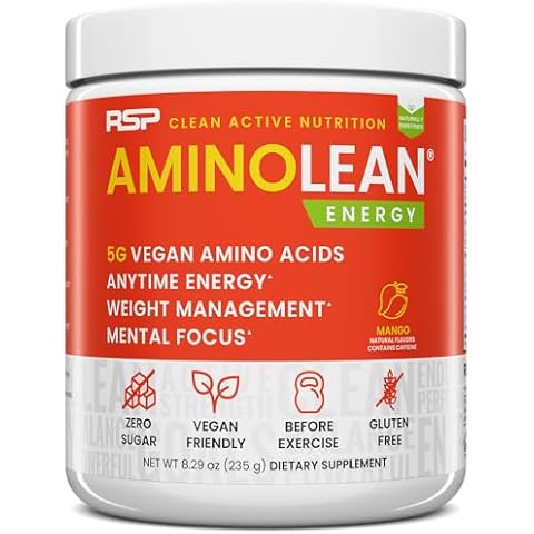 RSP Nutrition Mango Aminolean Amino Acid Supplement Cover