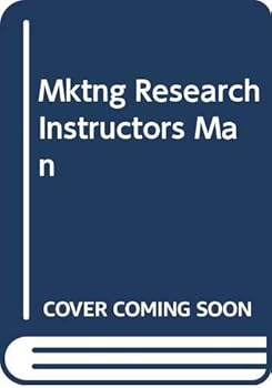 Paperback Mktng Research Instructors Man Book