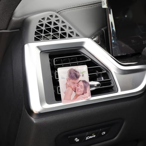 Image of Sulimation Acrylic Car Air Vent Clip Blanks 2 inch Air Freshener 10 Packs