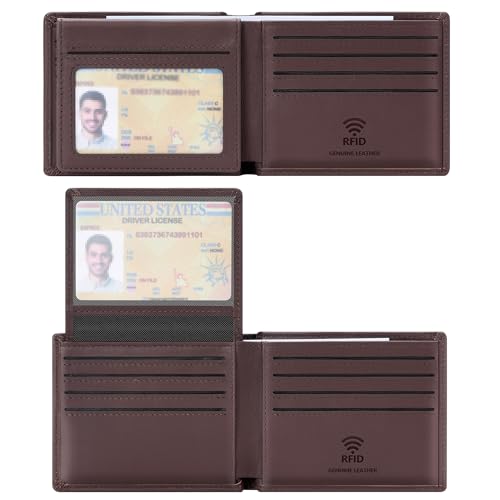 Travelambo Genuine Leather Wallet for
