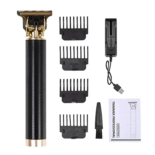 Faddare Elektrischer Rasierer für Herren, professionell, schnurlos, für Reisen (schwarz) Cover