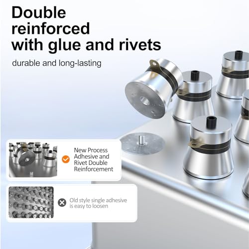 Granbo GW0615 Professional 15L Ultrasonic Cleaner, Ultrasonic Jewelry Cleaner Machine 40Khz With Heater Timer And Degassing thumb #8