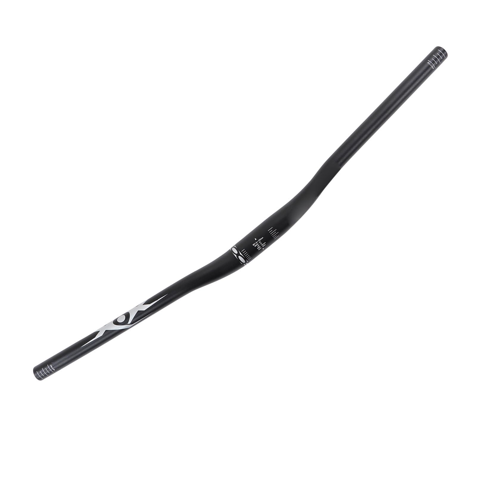 Rowerowe rowerowe kierownice Black Regulowane 720 mm aluminium aluminium górskie kierownicze rowerowe dla entuzjastów rowerowych rowerowych rowerowych