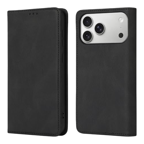 Étui portefeuille iPhone 17 Pro avec 3 emplacements cartes et support vidéo