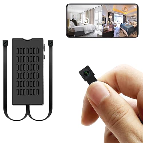 DuboCam Módulo de mini cámara DIY - Cámara de seguridad inalámbrica pequeña de doble lente 1080P - Almacenamiento en la nube