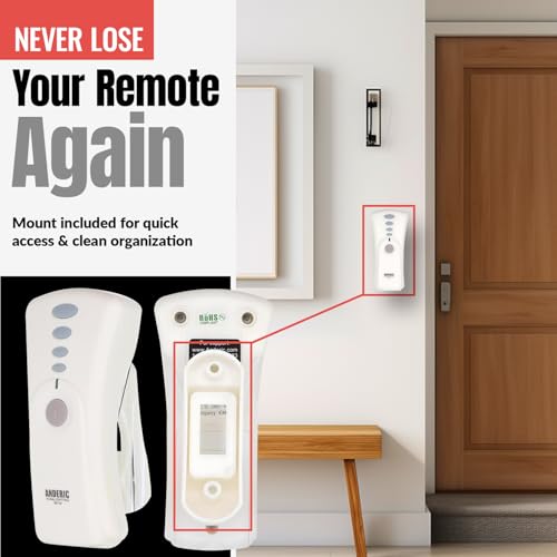 Télécommande de rechange Hunter 99119 Anderic pour ventilateur de plafond avec support - 4