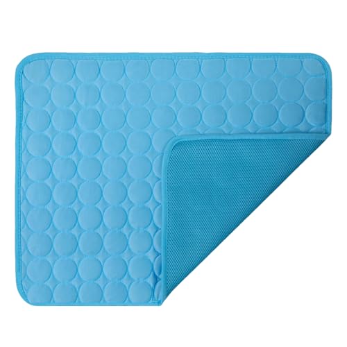 Generisch Manta refrescante para perros | Alfombrilla de refrigeración impermeable lavable para animales | Cojín para mascotas para habitaciones de jardín, viajes en casa