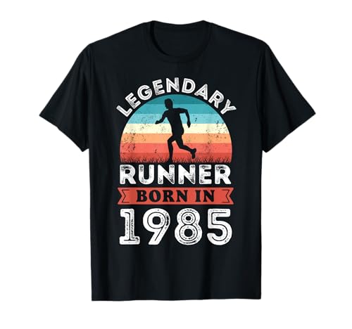 Legendary Runner nacido 1985 40 cumpleaños regalos Running Camiseta