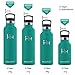 HoneyHolly Botella de Agua Acero Inoxidable sin BPA 350ml/500ml/600ml/750ml, Aislamiento de Vacío...