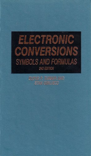 Electronic conversions, symbols, and formulas