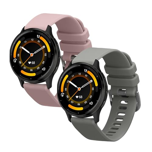 Correas de silicona para Garmin Venu 3, pack 2 unidades miniatura 1