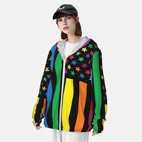 Happy Halloween Pumpkin Sun Protection Hoodie For Women Men Thin Long Sleeve Sun Shirt For Outdoor Beach Hiking4