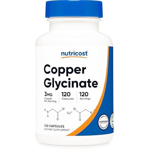 Nutricost Copper Glycinate Capsules Cover