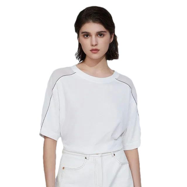 T-shirt pour femme en coton léger parfait pour vos terrasses d'été