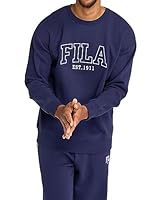 FILA Unisex Adult's Classic Sweatshirt, New Navy, 3X-Large