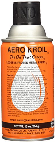 Kroil Original Penetrating Oil 10 Oz Aerosol, Penetrant Loosens Rusty Nuts & Bolts, Screws, Clamps, Pipes (Kroil Original Ks102C) #TOP2