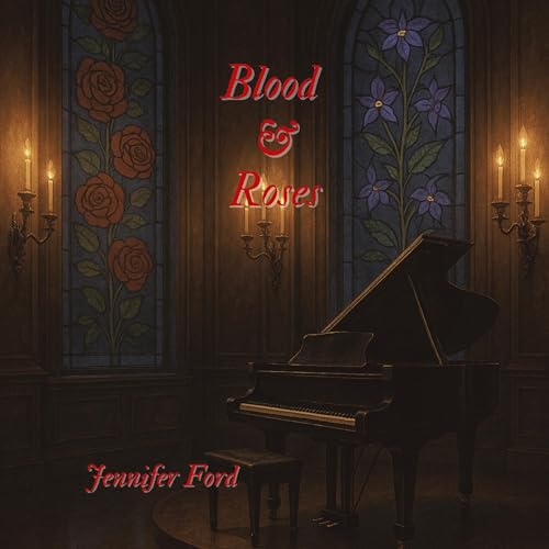 Diseño de la portada del título Blood & Roses