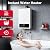 SNDOAS Tankless Water Heater,16L On Demand Water Heater Natural Gas, 4.23 GPM 85,300BTU Instant Hot Water, LED Display, Indoor Installation, 2-3 Point Use for Family Bathroom Kitchen,White