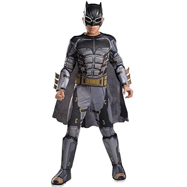 Rubie's Justice League Deluxe Tactical Batman Fancy Dress Costume for Boys