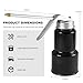 Sun Walker Pump Oiler Can, 8OZ/250ML Capacity Auto Lubrication Tool with Handle & Straight Spout, High Pressure Pump Oiler for Cars Motorcycles Industrial & Mechanical Use