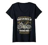 Camp HM Smith Hawaii USA Retro Vintage Détresse Moto Racing Design Idéal pour tout motocycliste, motard, ceux qui aiment Camp HM Smith, HI, motos, motos rapides, motos vintage, course de moto, nostalgie de moto, design rétro.