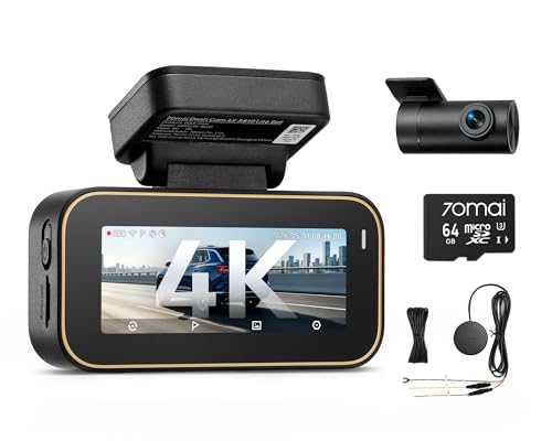 70mai Dashcam A810Lite et Kit UP04 pour prouver votre innocence en cas d'accident