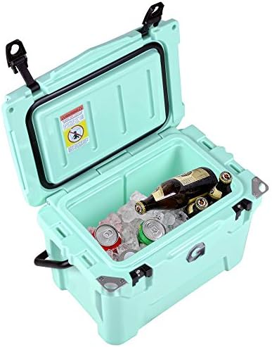 G Cooler box Cool bag 19L Ice Cooler 20QT Rotomolded Ice Chest for Outdoor Camping BBQ Travel (Seafoam Green)