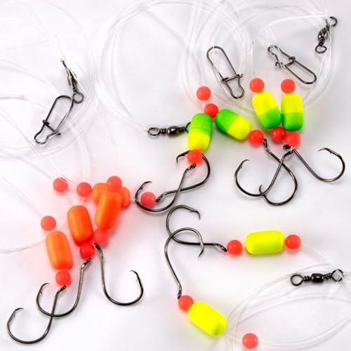 Set de 3 líderes de pesca para agua salada alta resistencia miniatura 7