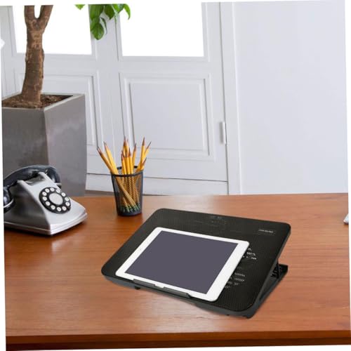 Base enfriadora para laptops con doble ventilador USB miniatura 6