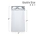 Fuxury Bubble Mailers 4x8 Inch 50Pcs White Padded Envelopes, Self-Seal Adhesive Waterproof Shipping Bags Small Bubble Mailers for Business Mailing Packages Jewelry Makeup Supplies#000…