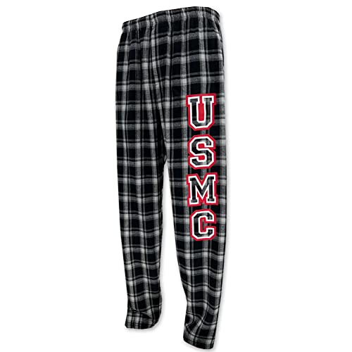 Armed Forces Gear USMC Flannel Pants (Black/Plaid)
