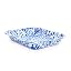 Blue/White Splatter