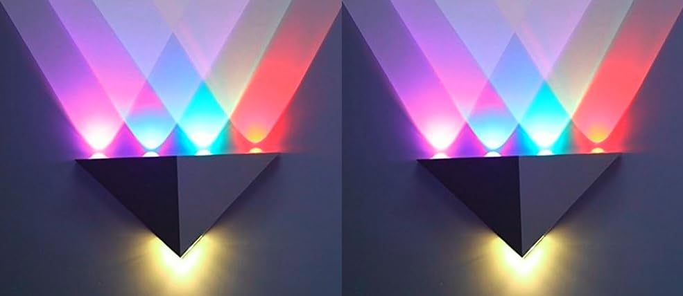 Areezo LYMON TOMTOP Wall Light for Wall for Outdoor, GATE Wall, BOUNDRY Wall, Black Colour LED Fixture (Pack of 2)