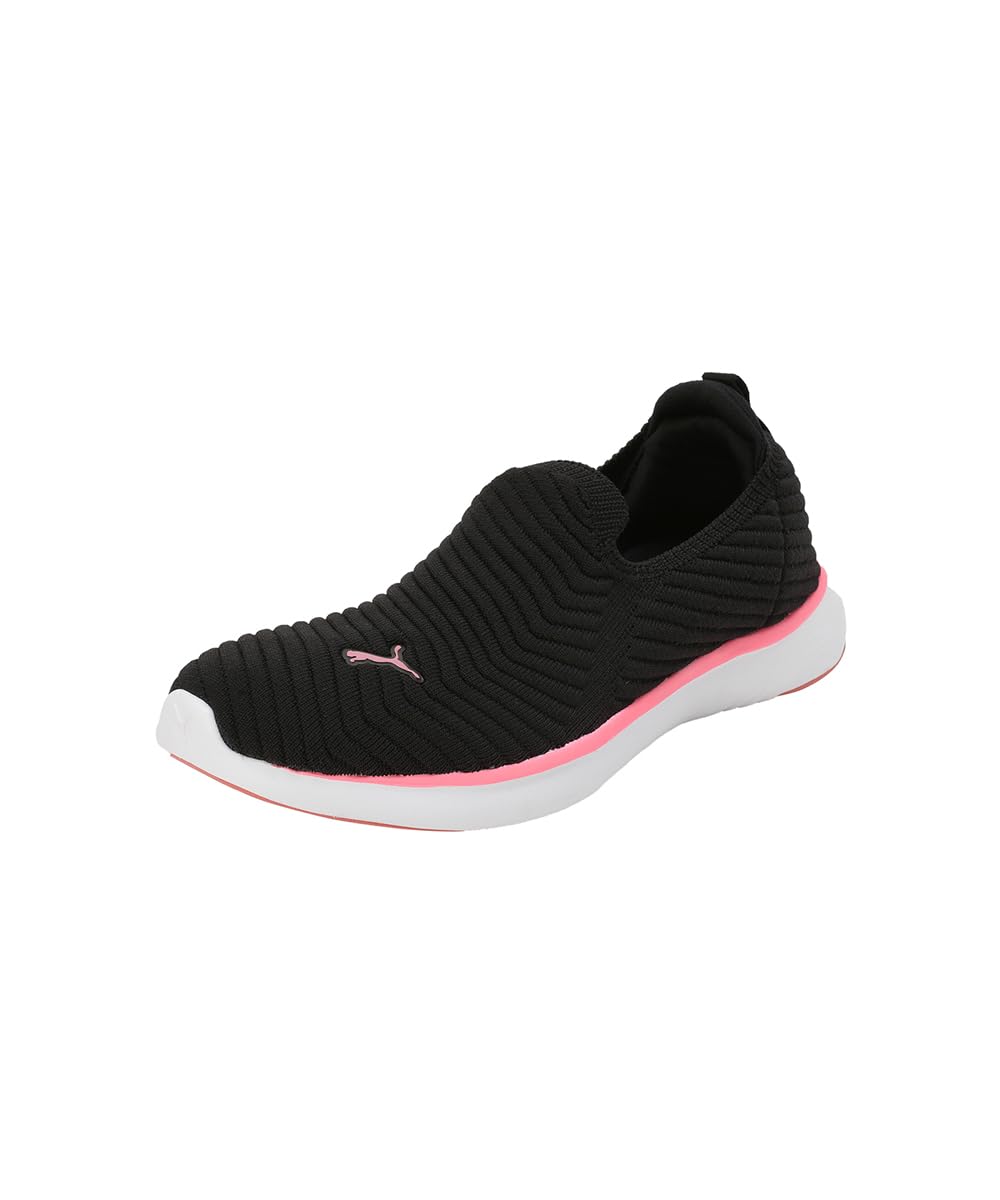 Puma Womens Softride Pegasi Knit WNS Black-Passionfruit Running Shoe - 4 UK (31065102) (B0D35QSVR8) Amazon Price History, Amazon Price Tracker