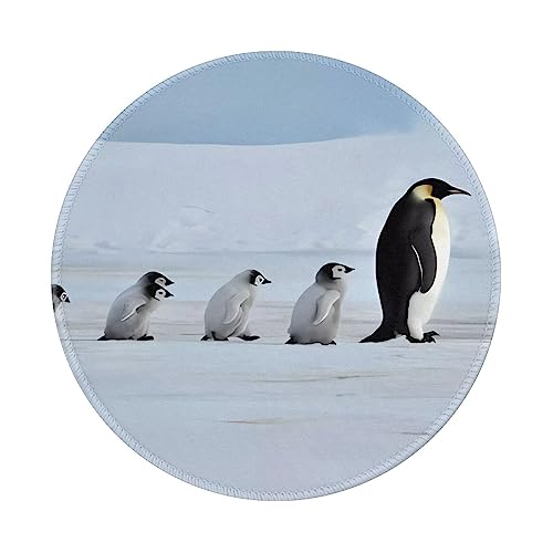 Tapis de souris avec bords cousus Five Penguins en caoutchouc durable 20cm